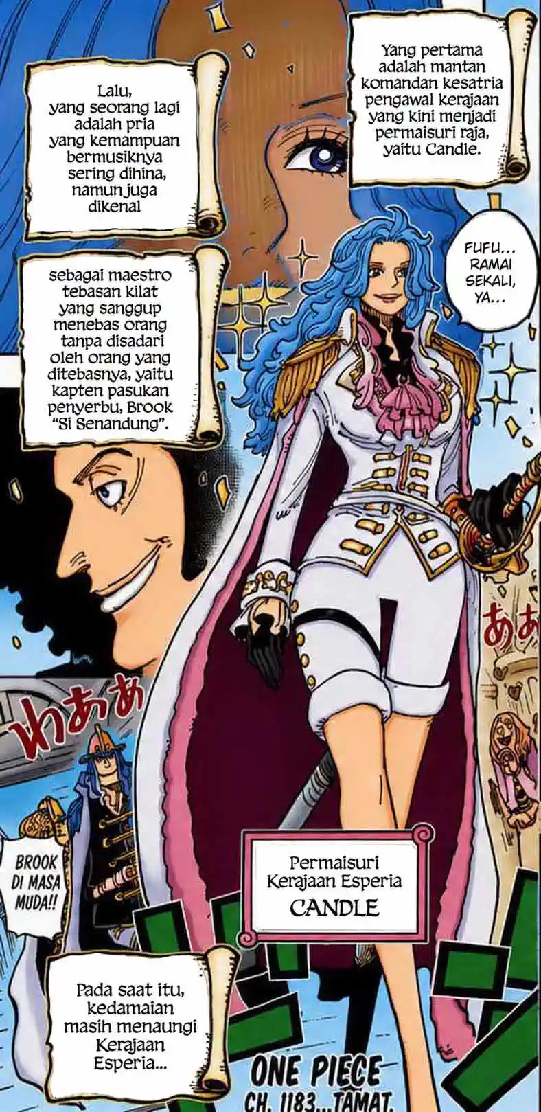 One Piece berwarna 1183 1184 1185 bahasa indonesia